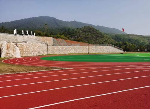 池州石臺小河中學(xué)運動場